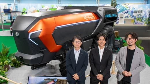 なぜクボタは、水素で未来を耕すのか？オートノマス水素燃料電池トラクタ開発者インタビュー