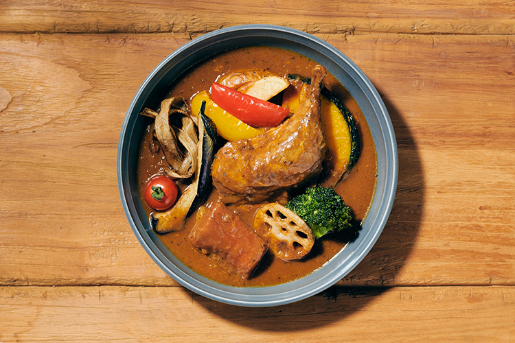 AGURI FRONT CAFEで提供するスープカレー