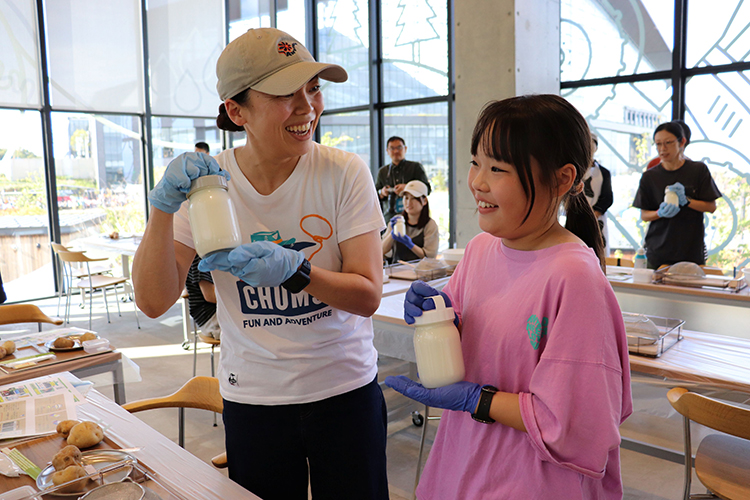 体験プログラム、ワークショップの様子