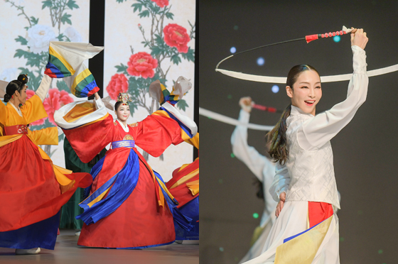 韓国の伝統舞踊を現代解釈に落とし込んだパフォーマンス