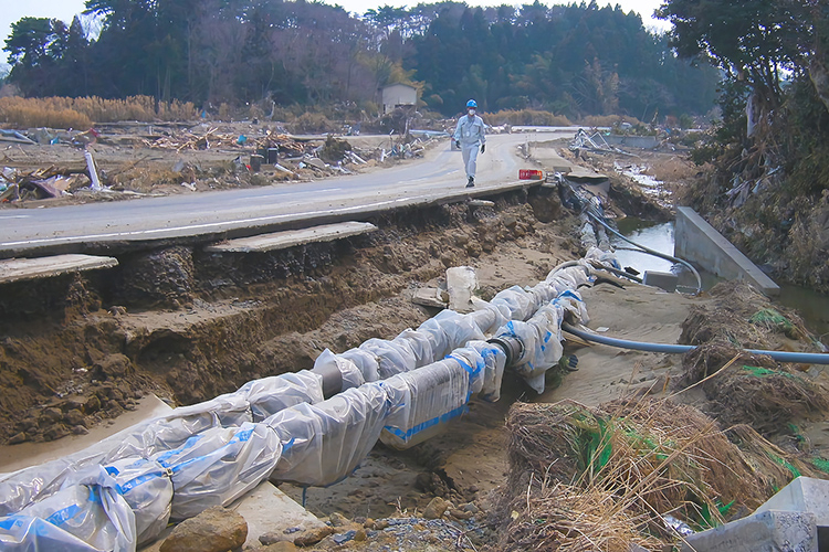 地震に負けない水道管を！エンジニアに受け継がれる使命