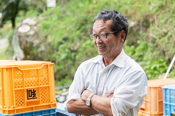 「商品の信用度が増したと思います」と語る岡﨑さん。