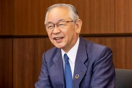 日本総合リサイクル社長の高倉康氏さん