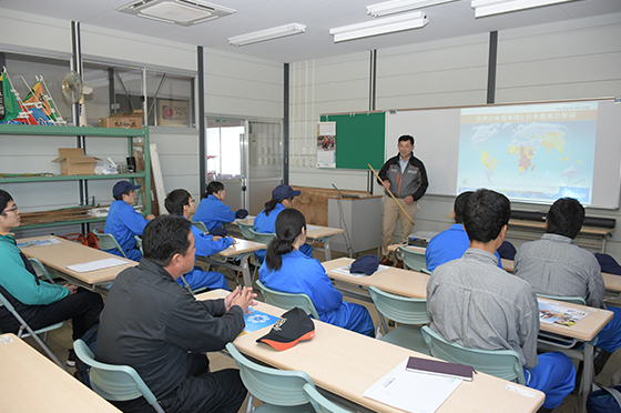 鉄コーティング直播の勉強会