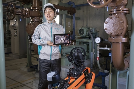 クボタ環境エンジニアリング DX推進部 企画課 西村洸樹さん 