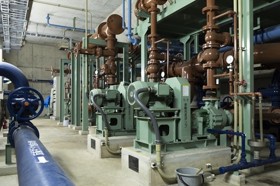 利根備前島水質浄化センターの浄化設備