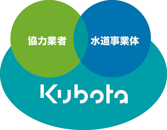 水道事業体と協力業者、クボタが共通のプラットフォーム上で水道事業の新たなスタンダードを築く