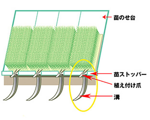 田植機の構造