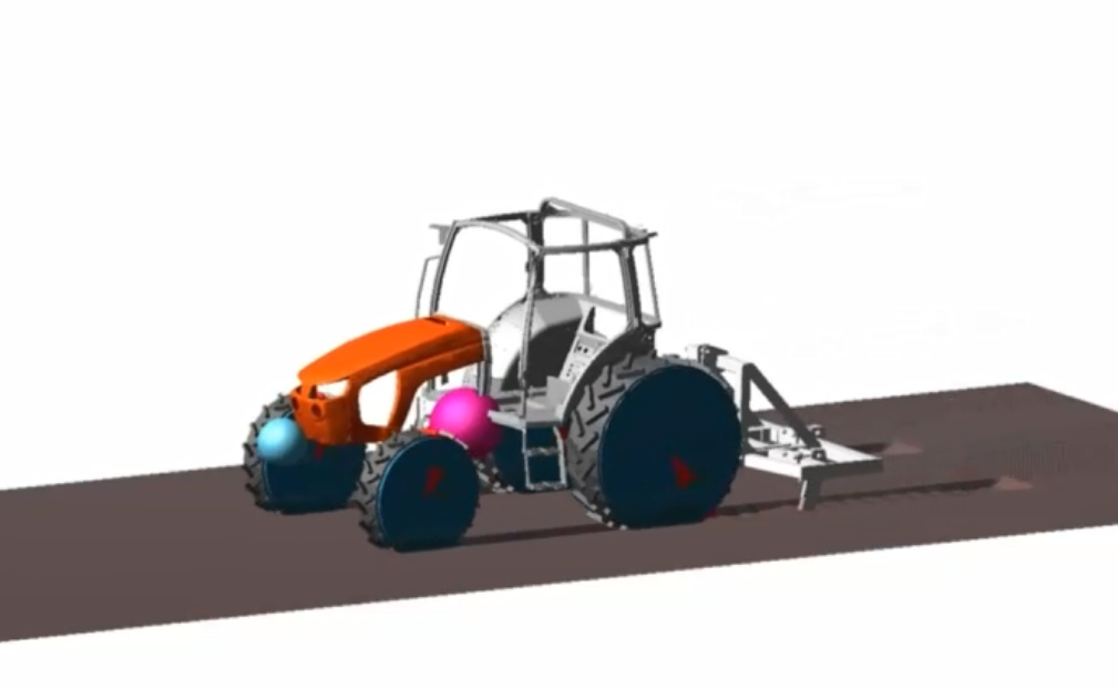 農作業における土の挙動のシミュレーション