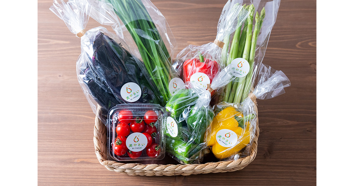 AI潅水施肥システム「ゼロアグリ」で栽培した野菜「美やさい」を実証