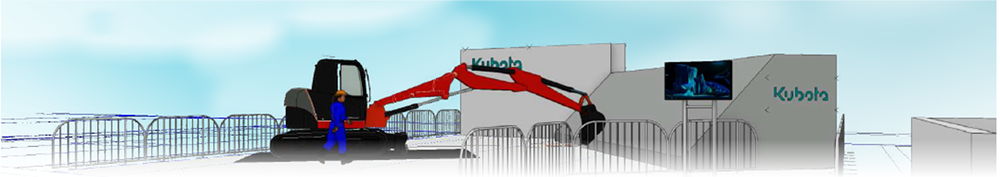 KX085-5×チルトローテータ×3Dマシンガイダンス