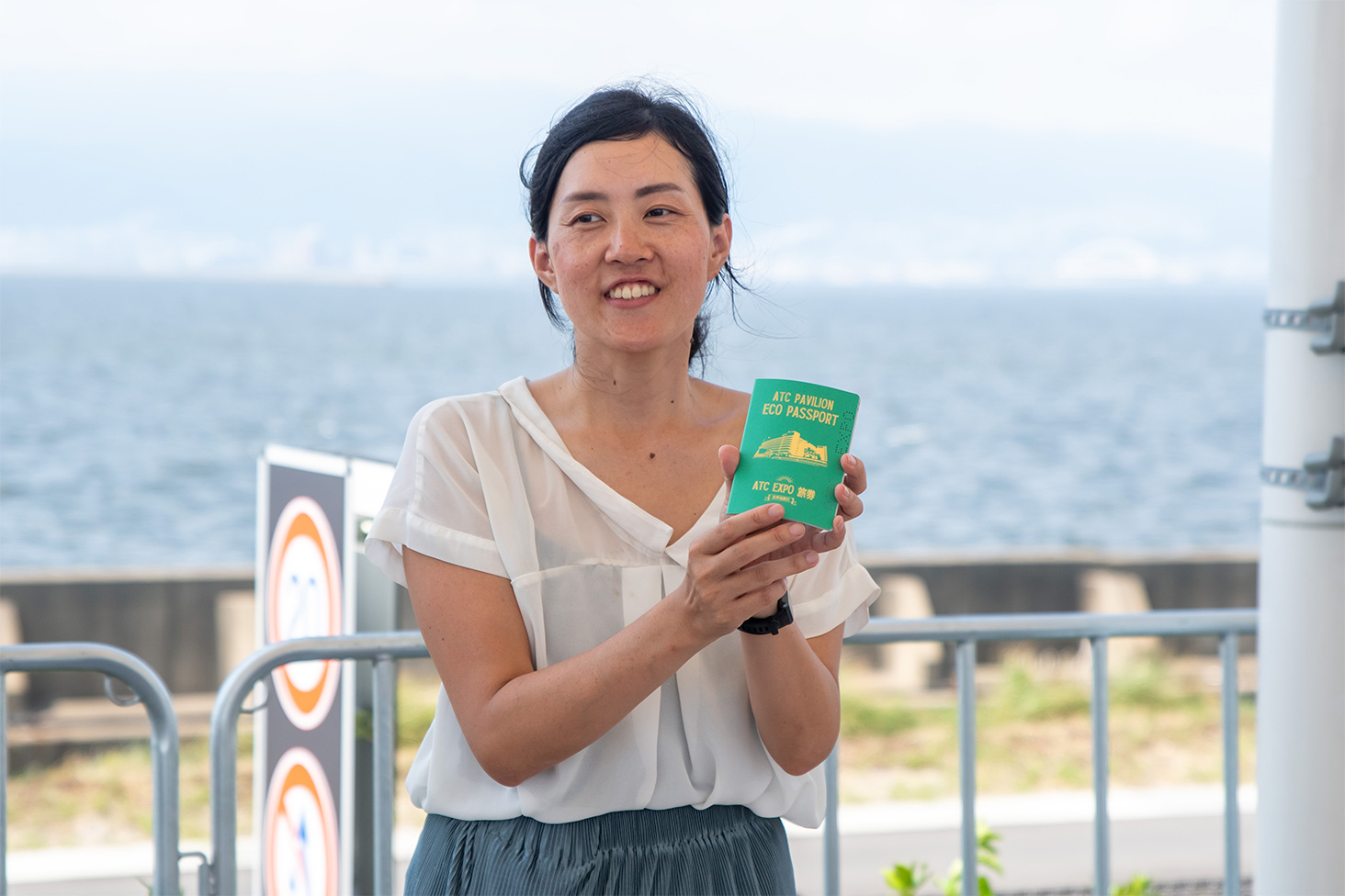 当支援事業の実施機関であるNPO法人Deep Peopleの中尾榛奈さん。